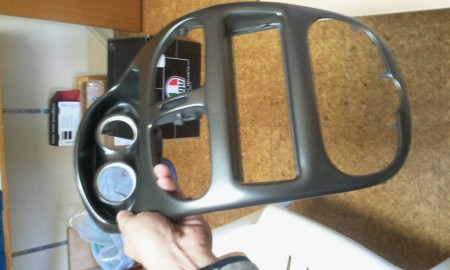 Consola central alterada para manómetros - Peugeot 206
